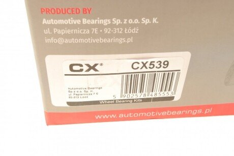 Подшипник передней ступицы cx CX539