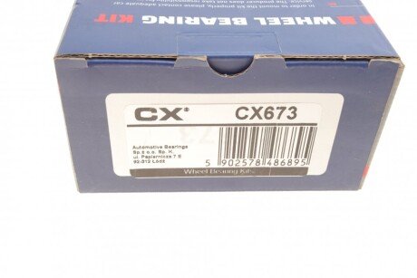 Подшипник передней ступицы cx CX673