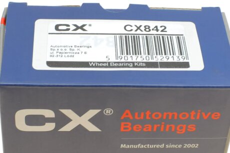 Подшипник передней ступицы cx CX842