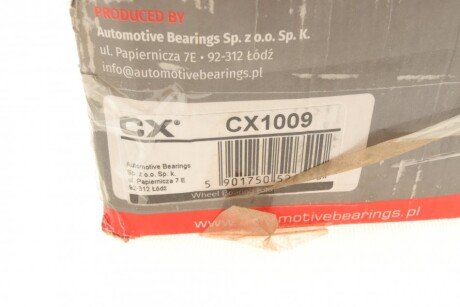 Подшипник ступицы cx CX1009