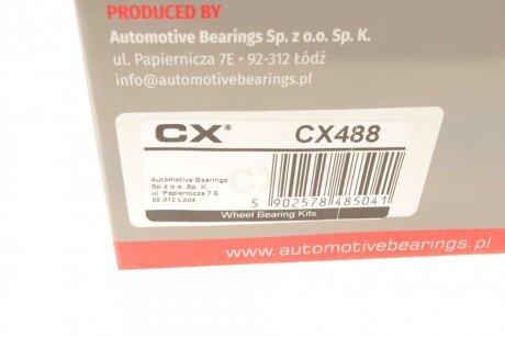 Подшипник ступицы MB SPRINTER передн./задн. (Complex) cx CX488