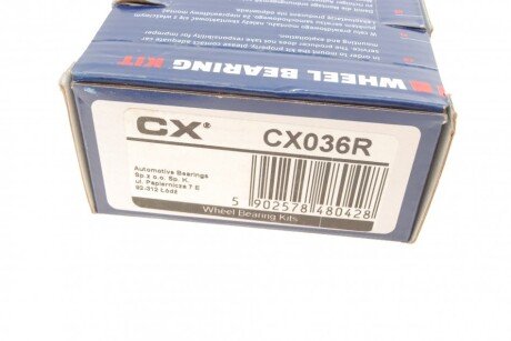 Подшипник задней ступицы cx CX036R