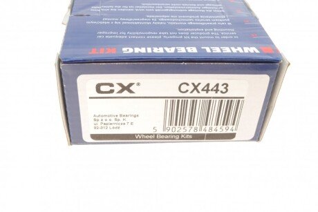 Подшипник задней ступицы cx CX443