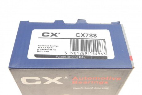 Підшипник задньої ступиці cx CX788
