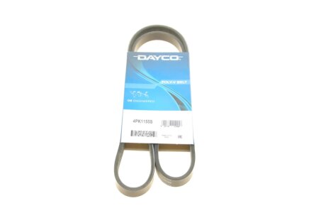 Привідний ремінь генератора dayco 4PK1155S на Рено Сафран