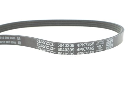 Приводной ремень генератора dayco 4PK785S