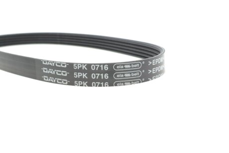 Привідний ремінь генератора dayco 5PK716EE