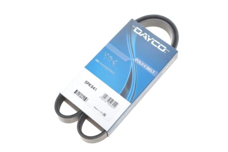Приводной ремень генератора dayco 5PK941