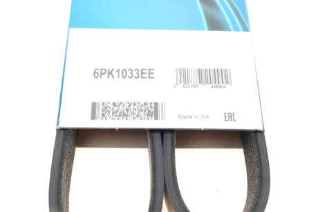Привідний ремінь генератора dayco 6PK1033EE