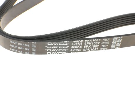 Ремінь поліклиновий dayco 6PK1087