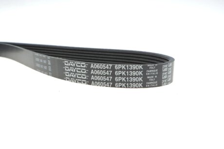 Приводной ремень генератора dayco 6PK1390K