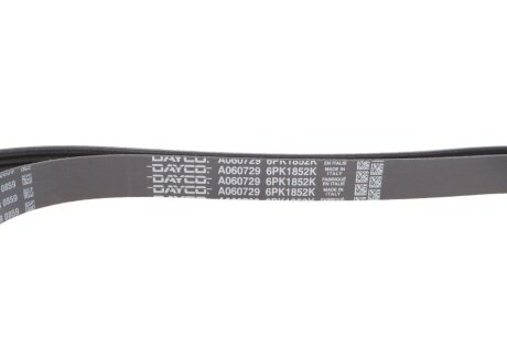 Ремінь поліклиновий dayco 6PK1852K
