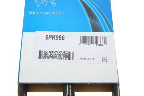 Ремінь поліклиновий dayco 6PK986