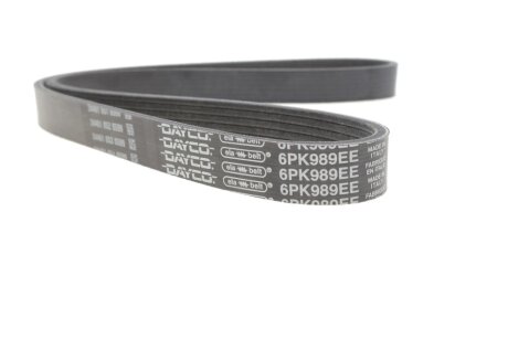 Доріжковий пас dayco 6PK989EE