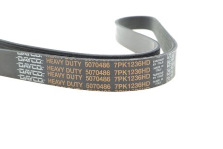 Привідний ремінь генератора dayco 7PK1236HD