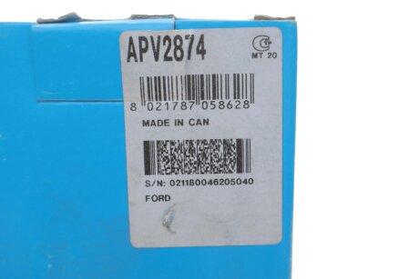 Ролик паразитний для поліклинового ременя dayco APV2874