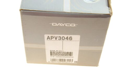 Ролик поликлинового ремня dayco APV3046