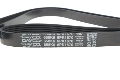 Комплект ременя генератора dayco KPV338