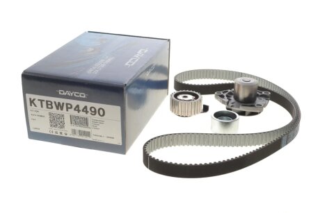 Комплект ременя ГРМ + водяна помпа dayco KTBWP4490