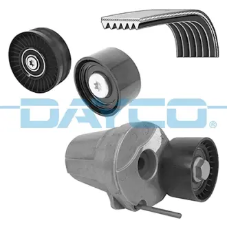 DAYCO BMW Поликлиновой ременный комплект (ремень+2ролика+натяж.мех) 1 (E81) 116 d, 118 d, 120 d, 123 d 06- dayco KPV826 Бмв 1 серии