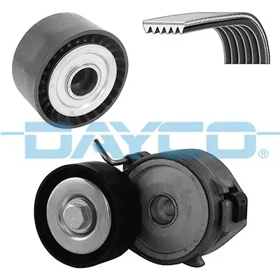DAYCO CITROEN К-кт ГРМ (ремінь+ролик+натяжний пристрій) BERLINGO 1.6 05-11, FIAT SCUDO Автобус (270_, 272_) 1.6 D Multijet 11-16, PEUGEOT PARTNER 1.6 08- dayco KPV242