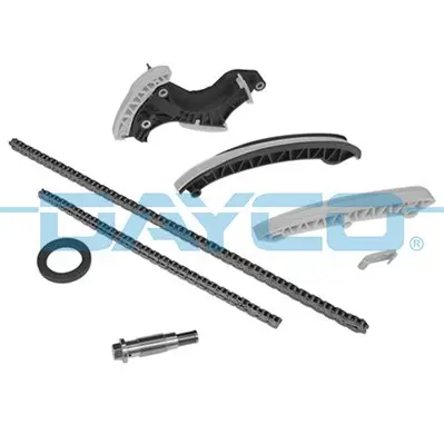 DAYCO DB К-кт ланцюга ГРМ (2 ланцюга+ 4 планки+ натягувач+ сальник) W203, W211, SPRINTER 3,5-t 08- Dayco KTC1095 (фото 1)