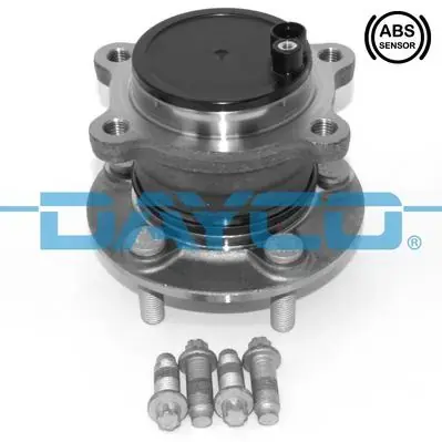 DAYCO FORD К-кт подшипника ступицы с датчиком ABS KUGA II 13- dayco KWD1452