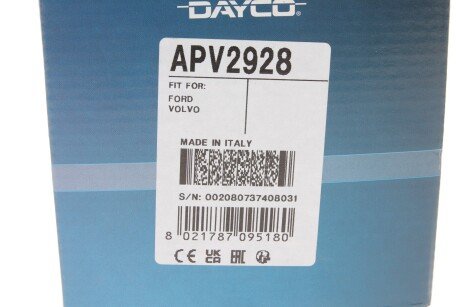 FORD Ролик натяжителя ремня Focus, Mondeo, S-Max, Transit Connect, 1,5-1,6TDCI 04- dayco APV2928