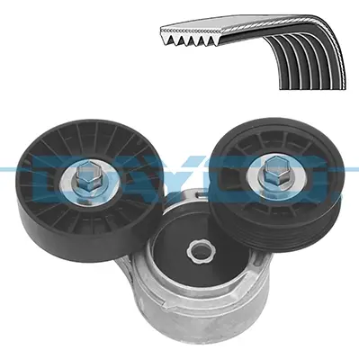 DAYCO JEEP Поликлиновой ременный комплект (ремень+натяж. мех.) GRAND CHEROKEE 3.7/4.7 04- dayco KPV936