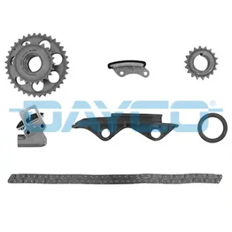 DAYCO К-кт. цепи грм. NISSAN MICRA 1.0,1.3,1.4-03 (цепь + 2шт.натяжитель + 3шт. шестерни+ успокоитель + сальник) dayco KTC1040 Ниссан Micra к11