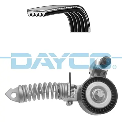 DAYCO OPEL К-кт поликлинового ремня (ремень+ролик) CORSA D, MERIVA B, ASTRA J 09-, CHEVROLET dayco KPV392