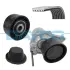 DAYCO RENAULT Комплект ремень + натяжитель+ролик NISSAN QASHQAI I, X-TRAIL RENAULT ESPACE V, FLUENCE, GRAND SCENIC III, GRAND SCENIC IV, KADJAR, MEGANE CC, MEGANE III, SCENIC III 1.6/1.6D 04.11- Dayco KPV244