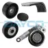 DAYCO VW Поликлиновой ременный комплект (ремень+2 ролика+натяжитель) CRAFTER 2.5 06- Dayco KPV960