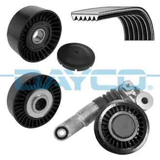 DAYCO VW Поликлиновой ременный комплект (ремень+2 ролика+натяжитель) CRAFTER 2.5 06- Dayco KPV960