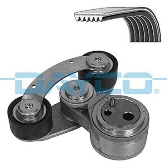 К-т,поліклиновий пас+натягувач dayco KPV1145 на Ситроен Дс5