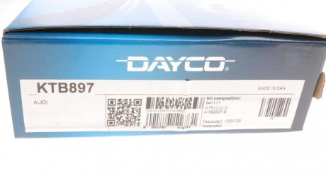 Комплект ГРМ dayco KTB897