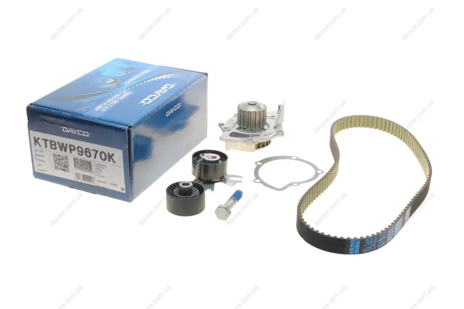 Комплект ГРМ Dayco KTBWP9670K (фото 1)