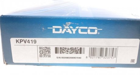 Комплект ремня dayco KPV419