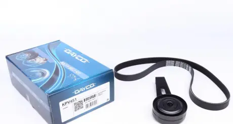 Комплект ремня dayco KPV451 Пежо 306