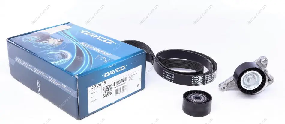 Комплект ремня Dayco KPV619 (фото 1)