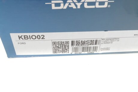 Комплект ремня грм dayco KBIO02