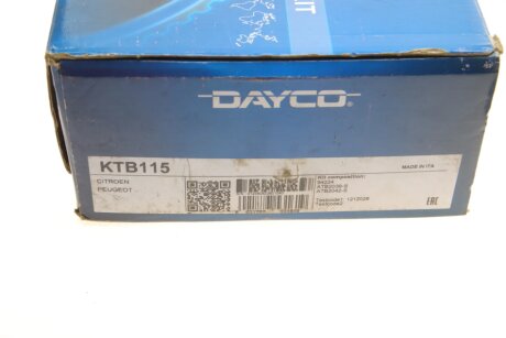 Комплект ремня грм dayco KTB115