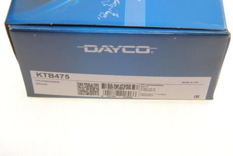 Комплект ремня грм dayco KTB475