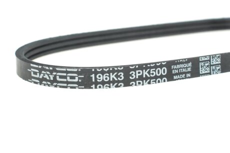 Привідний ремінь генератора dayco 3PK500