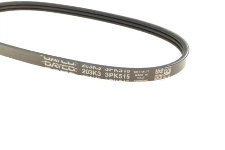 Привідний ремінь генератора dayco 3PK515