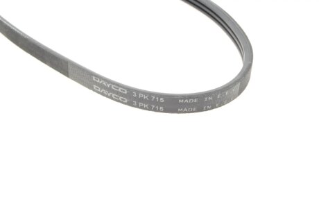 Привідний ремінь генератора dayco 3PK715