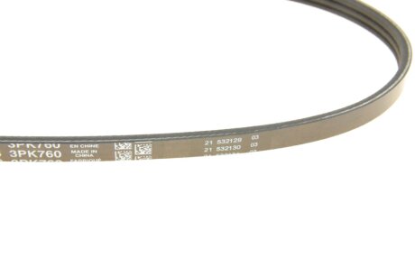 Привідний ремінь генератора dayco 3PK760