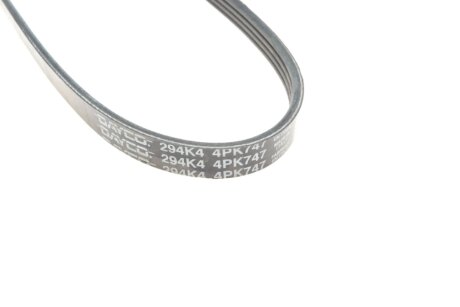 Приводной ремень генератора dayco 4PK747