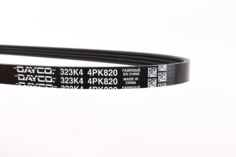 Привідний ремінь генератора dayco 4PK820