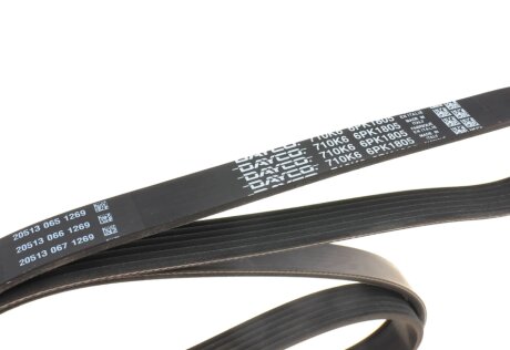 Привідний ремінь генератора dayco 5PK1010HD